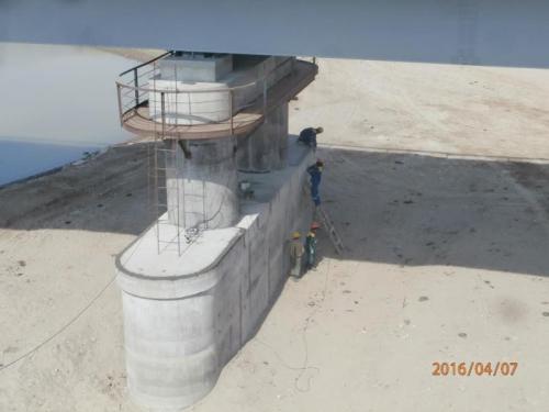 Progress of work of Company "OHL ZS" JSC lot 8 (bridge over the river Ili km 283). June 2016. Progress of work of Company "OHL ZS" JSC lot 8 (bridge over the river Ili km 283). June 2016.