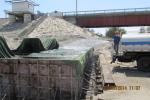 Progress of work of Company "OHL ZS" JSC lot 8 (bridge over the river Ili km 283). August 2014.