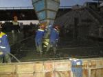 Progress of work of Company "OHL ZS" JSC lot 8 (bridge over the river Ili km 283). August 2014.