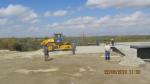 Progress of work of Company "OHL ZS" JSC lot 8 (bridge over the river Ili km 283). September 2015.