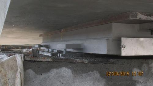 Progress of work of Company "OHL ZS" JSC lot 8 (bridge over the river Ili km 283). September 2015.