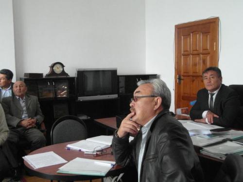 Public hearings. Uygur district