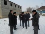14.01.11. Meeting with the owners of real estate in Shaga village (Turkestan)