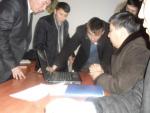 18.01.11. Meeting with the owners, who are not satisfied with evaluation in Tortkol village (Ordabassy district)