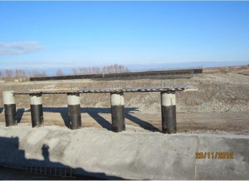 Progress of work of Contracting Company «AKM/PLANUM» km 2216.10-2231, Temirlan village by-pass . Febrary 2013 Progress of work of Contracting Company «AKM/PLANUM» km 2216.10-2231, Temirlan village by-pass . Febrary 2013