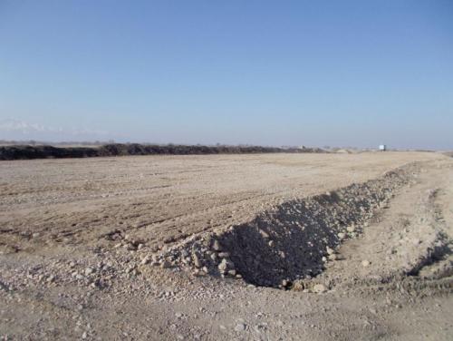 56-57 km earthworks