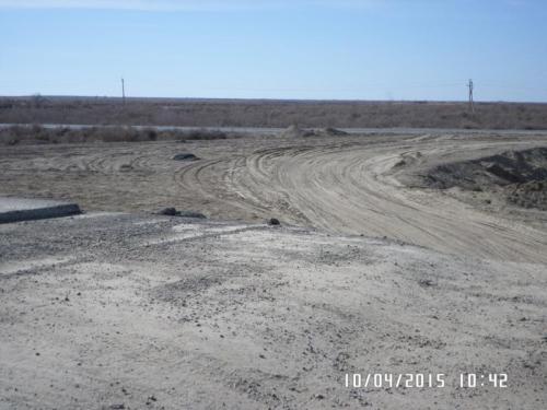 There are not completed works on construction of road pavement at ramps and junctions There are not completed works on construction of road pavement at ramps and junctions