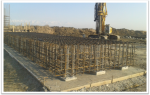 PK 441+22.10 support #1 Рile cap reinforcement
