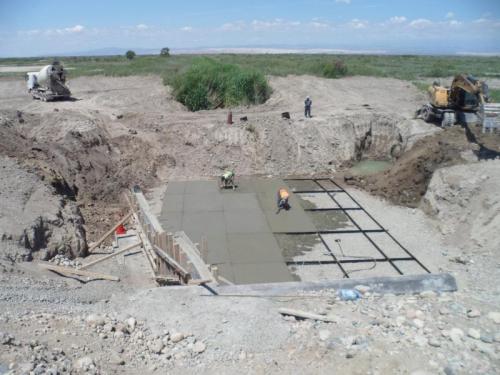Скотопрогон ПК 361+60 Устройства подпорной стенки и укрепление русла Скотопрогон ПК 361+60 Устройства подпорной стенки и укрепление русла