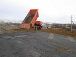 ПК 320, КМ 601. Устройство проезда через новую дорогу.