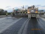 Cement concrete pavement construction at PK 800+00 – PK 813+00