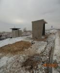 Installation of bus shelter and toilet near the turn to MIS 1795 km 