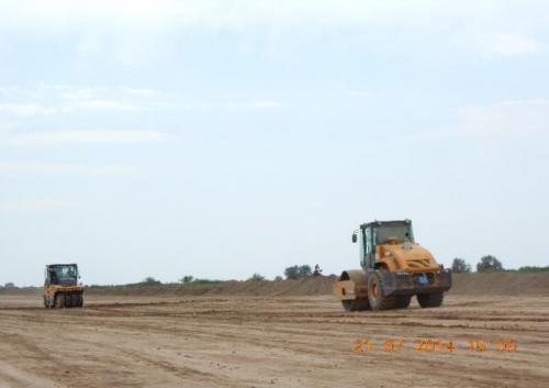 Progress of work of Company "Dogus InsaatVeTicaretA.S" lot 2 (км 50,00 – 111,7). August 2014. Progress of work of Company "Dogus InsaatVeTicaretA.S" lot 2 (км 50,00 – 111,7). August 2014.