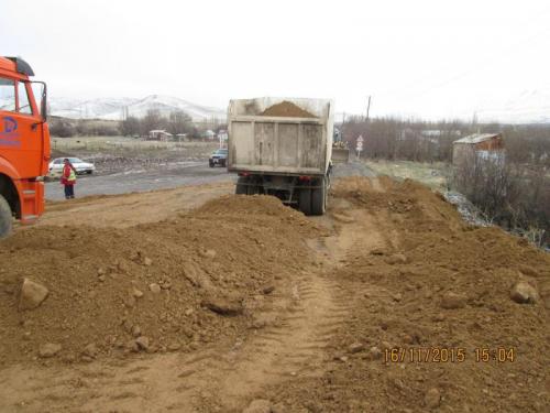 ПК 320, КМ 601. Устройство проезда через новую дорогу. ПК 320, КМ 601. Устройство проезда через новую дорогу.