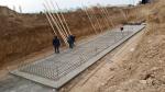 Reinforcement of  foundation supports№2   overpass  PK 715 + 70