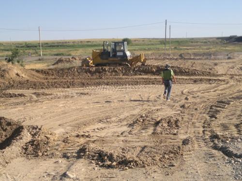 Progress of work of Contracting Company «AKM/PLANUM» km 2216.10-2231, Temirlan village by-pass . July 2014 Progress of work of Contracting Company «AKM/PLANUM» km 2216.10-2231, Temirlan village by-pass . July 2014
