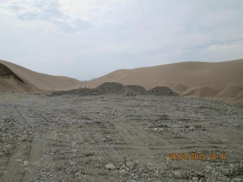 Strengthening of bottom for embankment at CH 840+00 Strengthening of bottom for embankment at CH 840+00