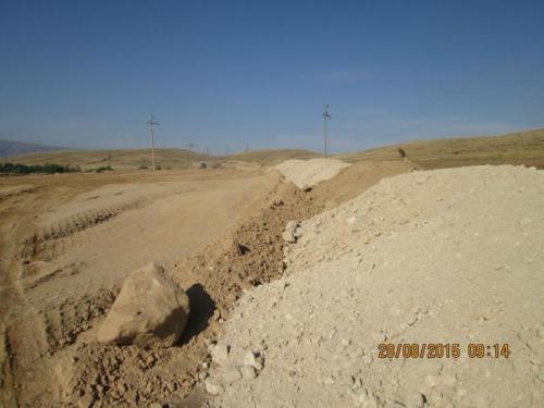 PK 370 – PK 362. Subgrade filling works. PK 370 – PK 362. Subgrade filling works.