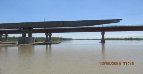Progress of work of Company "OHL ZS" JSC lot 8 (bridge over the river Ili km 283). June 2015. Progress of work of Company "OHL ZS" JSC lot 8 (bridge over the river Ili km 283). June 2015.