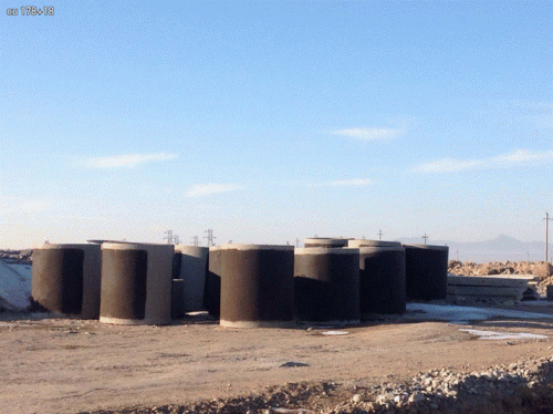 Ch, 178+ 18 Pipe Culvert– Stockpile of Precast Elements Ch, 178+ 18 Pipe Culvert– Stockpile of Precast Elements
