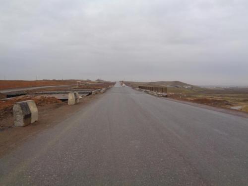 Concrete of pavement from PK 740+90 to PK 754+80 ( left) Concrete of pavement from PK 740+90 to PK 754+80 ( left)
