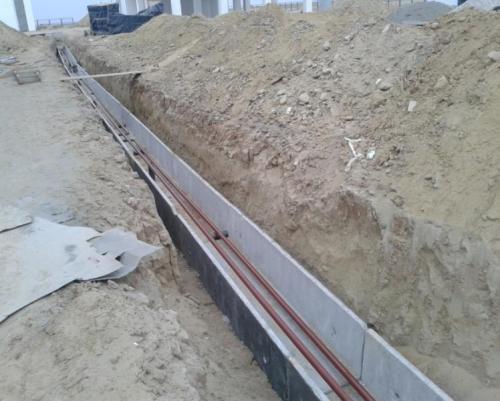 PK 437+00 RMS (Heat supply and water supply) PK 437+00 RMS (Heat supply and water supply)