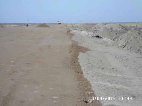 Не завершены работы по устройству дорожной одежды на съездах и примыканиях Не завершены работы по устройству дорожной одежды на съездах и примыканиях