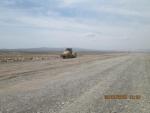 Rolling of subbase at CH 726+00
