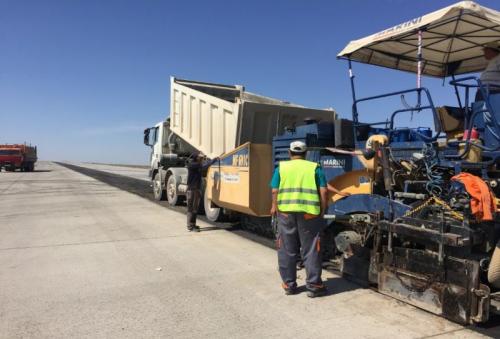Laying of fine asphalt mark 1 type B (Median Lane) PК 621+00 – PК Laying of fine asphalt mark 1 type B (Median Lane) PК 621+00 – PК
