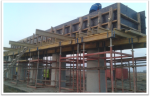 PK 453+25 Crossbar formwork