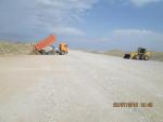 Completion of formation for embankment at CH 746+00