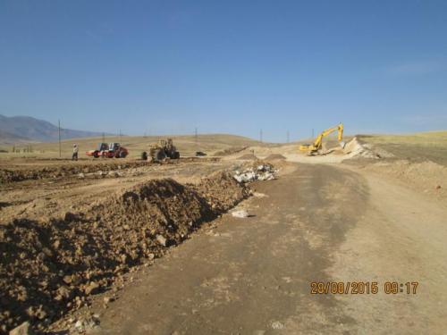 PK 370 – PK 362. Subgrade filling works. PK 370 – PK 362. Subgrade filling works.