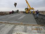 Concreting of bridge slabs at the bridges SP 179