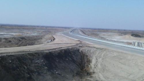 Транспортная развязка ПК 48+30,5. Подстилающий слой основания Транспортная развязка ПК 48+30,5. Подстилающий слой основания