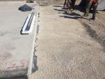 Base under transition slab 628+55-628+59 RHS