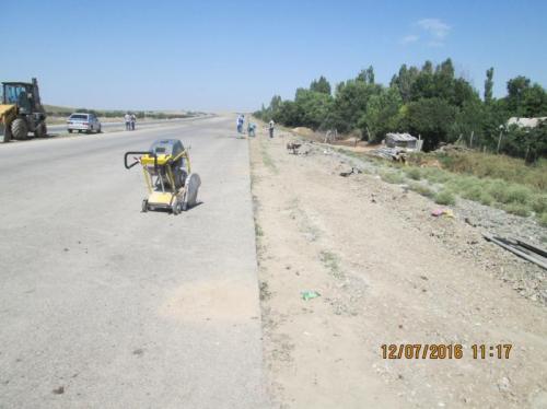 Progress of work of Contracting Company "Dena Rahsaz", km 593-632. July 2016 Progress of work of Contracting Company "Dena Rahsaz", km 593-632. July 2016