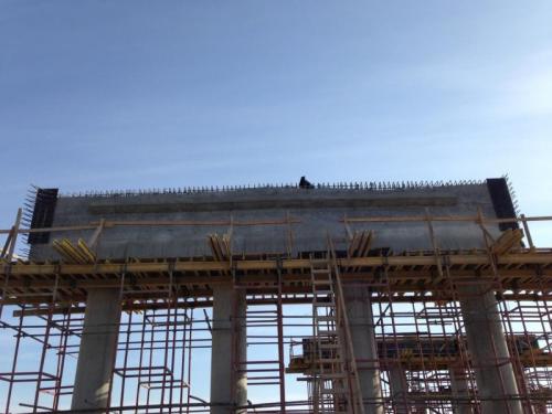 PK 423+16 back wall, support #