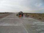 PK 220 Concrete pavement joints second and third cut 