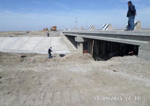 Мост №5 ПК137+17,83 Works on strengthening of outlet are not started/ Работы по укреплению русла не начаты. Мост №5 ПК137+17,83 Works on strengthening of outlet are not started/ Работы по укреплению русла не начаты.