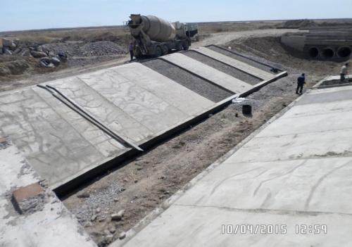 Мост №2 ПК77+12,495 Works on strengthening of outlet are not completed/ Работы по укреплению русла не закончены. Мост №2 ПК77+12,495 Works on strengthening of outlet are not completed/ Работы по укреплению русла не закончены.