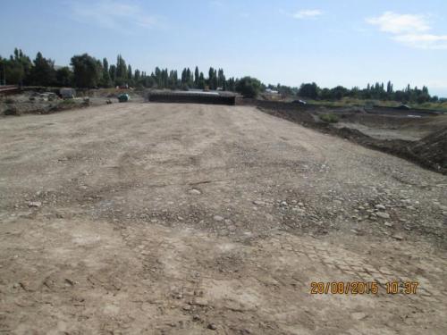 PK 11, Ramp No.3. Approach road works to the bridge. PK 11, Ramp No.3. Approach road works to the bridge.