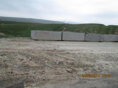 PK 26. Monitoring of Road settlements, left side PK 26. Monitoring of Road settlements, left side