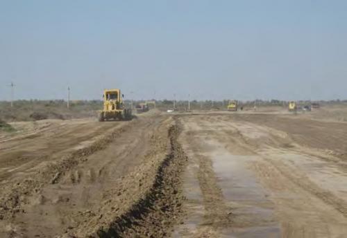 Завершающая отделка земляного полотна ПК485+00 – ПК490+00, Субподрядчик ТОО «Адани» Завершающая отделка земляного полотна ПК485+00 – ПК490+00, Субподрядчик ТОО «Адани»