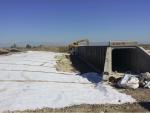 Box Culvert PK206+90, Installation of Geotextile