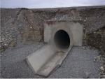Pipe Culvert PK 146+36, Installation of concrete element for Inlet