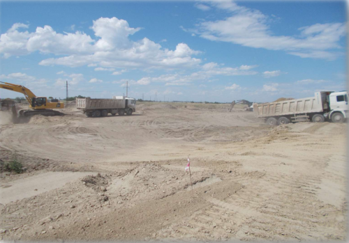 Borrow pit –  Km 0+00-5+00