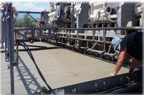 Concrete pavement – Km 90+000