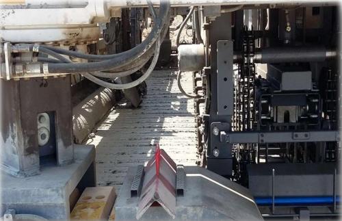 Concrete pavement – Km 90+000