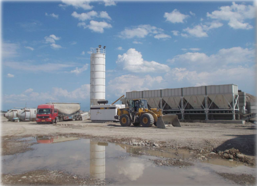 Concrete batching plant