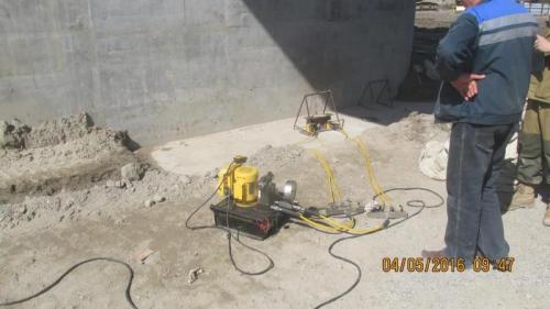 Progress of work of Company "OHL ZS" JSC lot 8 (bridge over the river Ili km 283). June 2016. Progress of work of Company "OHL ZS" JSC lot 8 (bridge over the river Ili km 283). June 2016.